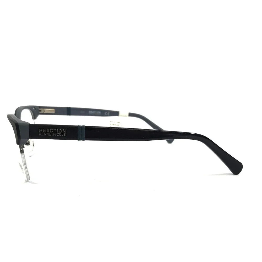 Kenneth Cole Reaction Eyeglasses Frames KC0796-1 063 Black Horn Square 50-20-140
